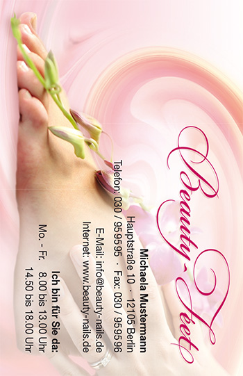 1212010151 Visitenkarte "Streicheleinheiten" Visitenkarte "Streicheleinheiten"