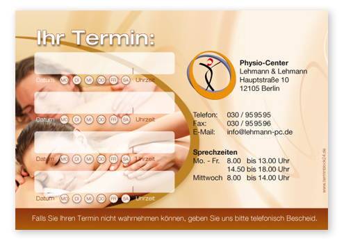 1214010437 Terminzettel "Spa" - 4 Termine mit Wochentagen Terminzettel "Spa" - 4 Termine mit Wochentagen