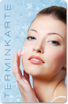 1204010114 Terminkarte "junge Haut" Terminkarte "junge Haut"