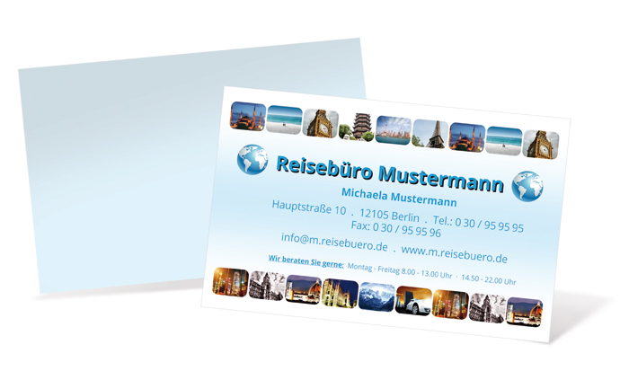 1212020275 Visitenkarte "Attraktion" Landscape Visitenkarte "Attraktion" Landscape