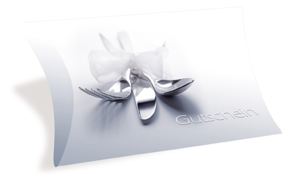 1232010154 Gutscheinkarte Etui "Dinner" Gutscheinkarte Etui "Dinner"