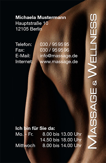 1212010146 Visitenkarte "neue Leichtigkeit" Visitenkarte "neue Leichtigkeit"