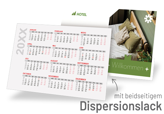 1621010102 Scheckkarten-Kalender TakeOne quer Scheckkarten-Kalender TakeOne quer