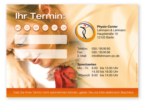 1214010138 Terminzettel "Dornröschen" - 1 Termin mit Wochentagen Terminzettel "Dornröschen" - 1 Termin mit Wochentagen
