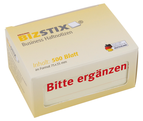 BIZSTIX® Business Haftnotizen "Bitte ergänzen" BIZSTIX® Business Haftnotizen "Bitte ergänzen"