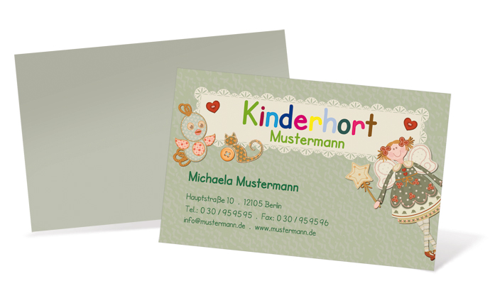 1212020333 Visitenkarte "gute Fee" Landscape Visitenkarte "gute Fee" Landscape