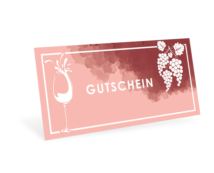 1208010384 Gutscheinkarte Classic "Vitis vinifera" individuell Gutscheinkarte Classic "Vitis vinifera" individuell