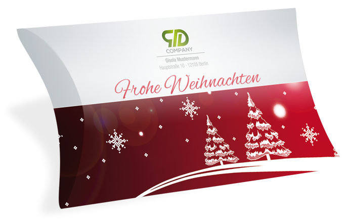 1231010190 Gutscheinkarte Etui "Merry Christmas" individuell Gutscheinkarte Etui "Merry Christmas" individuell