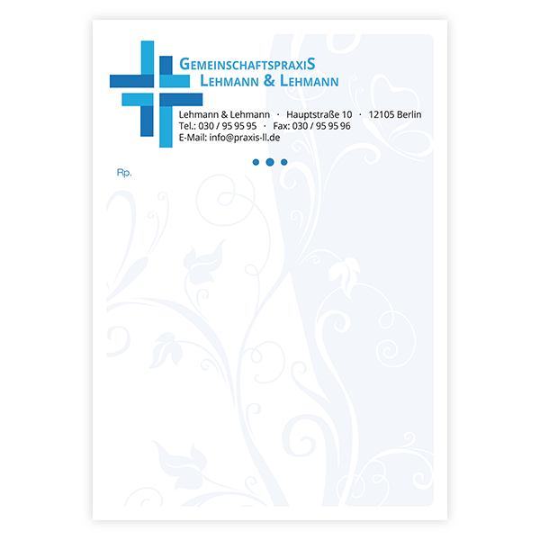 Privatrezepte Trend mit Eindruck Privatrezepte Trend mit Eindruck