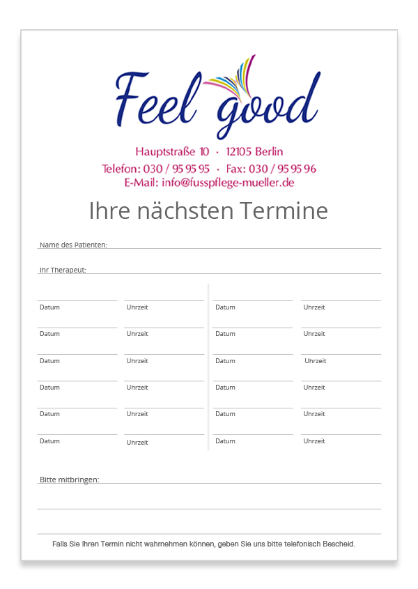 1239010101 Terminzettel Double Easy black Terminzettel Double Easy black