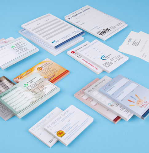 Terminzettel bestellen  Terminzettel bestellen