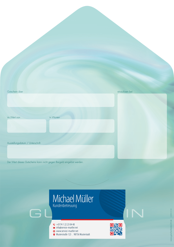 Gutscheinkarte Classic "Balance" Gutscheinkarte Classic "Balance"