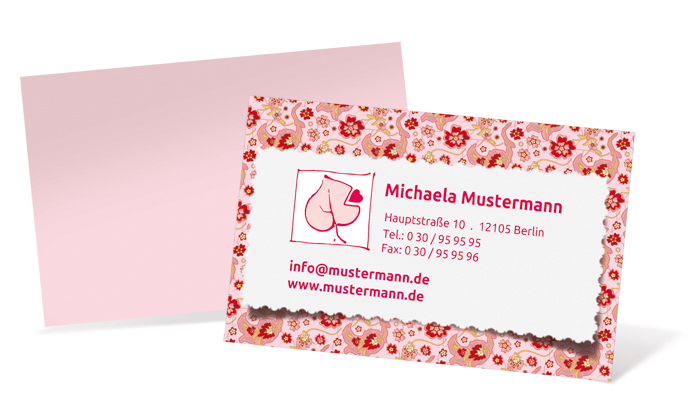 Visitenkarte "Sonnenuntergang" Landscape Visitenkarte "Sonnenuntergang" Landscape