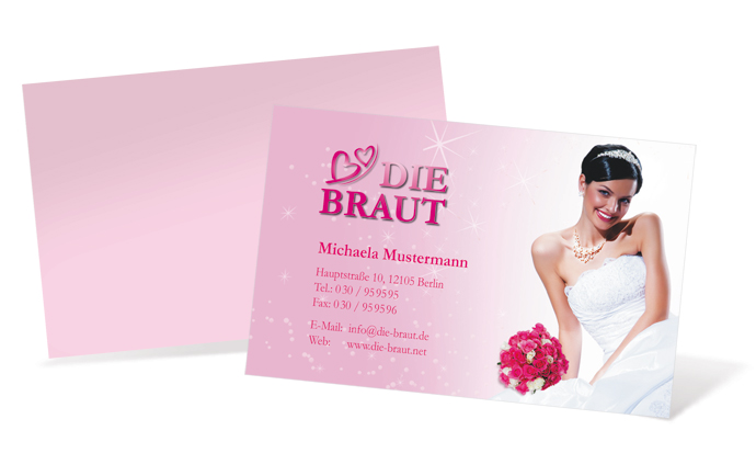 Visitenkarte "Schneewittchen" Landscape Visitenkarte "Schneewittchen" Landscape