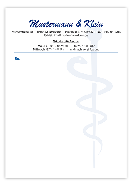 1225010662 Privatrezepte Trend mit Eindruck Privatrezepte Trend mit Eindruck