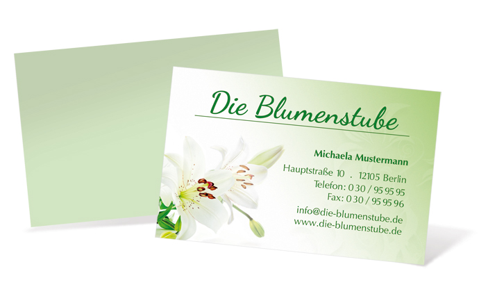 1212020221 Visitenkarte "Frühjahr" Landscape Visitenkarte "Frühjahr" Landscape