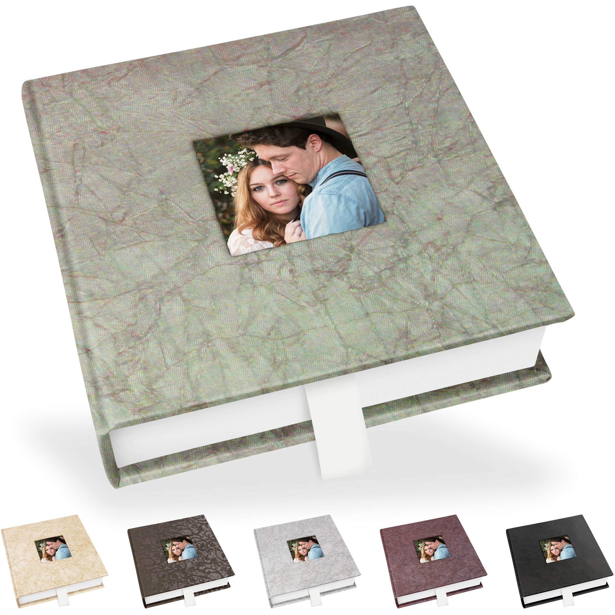 SCHD-IW-13x13 Klappschachtel 14 x 14 cm, Weiß Klappschachtel 14 x 14 cm, Weiß