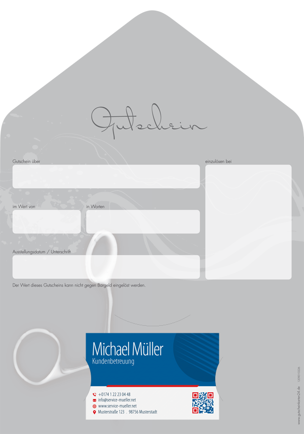 Gutscheinkarte Classic "Schnippschnapp" Gutscheinkarte Classic "Schnippschnapp"