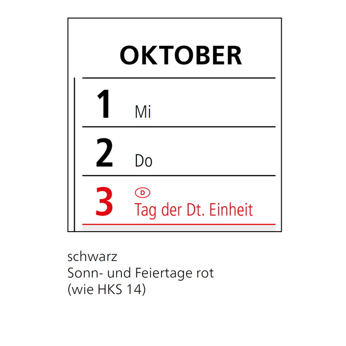 Posterkalender Classic 12 red Posterkalender Classic 12 red