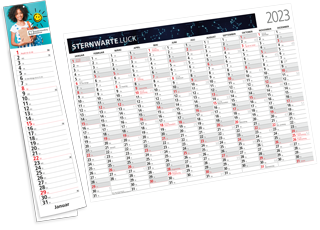 Mehrblock-Wandkalender 