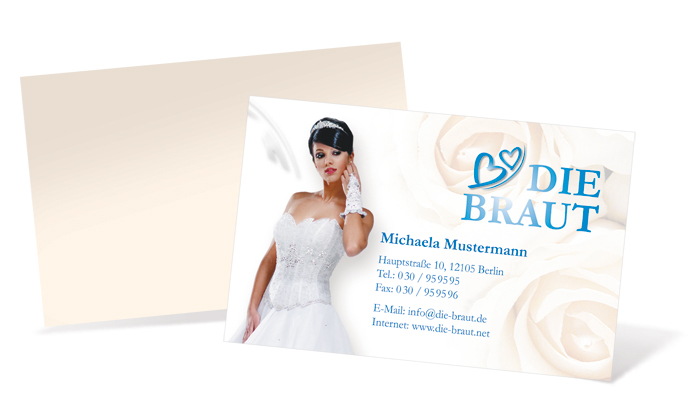 1212020207 Visitenkarte "Prinzessin" Landscape Visitenkarte "Prinzessin" Landscape