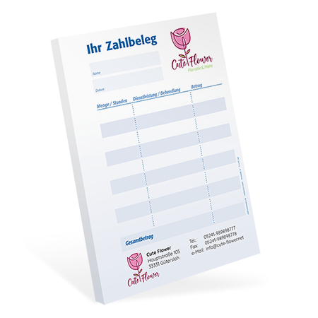 1219010101 Quittungsblock #1 Quittungsblock #1