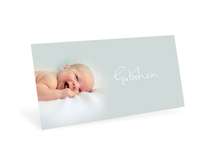 1208010389 Gutscheinkarte Classic "Baby" individuell Gutscheinkarte Classic "Baby" individuell