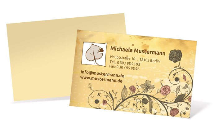 Visitenkarte "Zauberranken" Landscape Visitenkarte "Zauberranken" Landscape