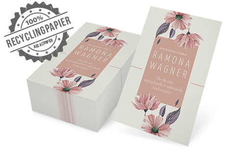 1212215009 Recyclingvisitenkarte Hochformat Recyclingvisitenkarte Hochformat