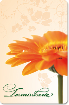 1204010113 Terminkarte "Frühlingsduft" Terminkarte "Frühlingsduft"
