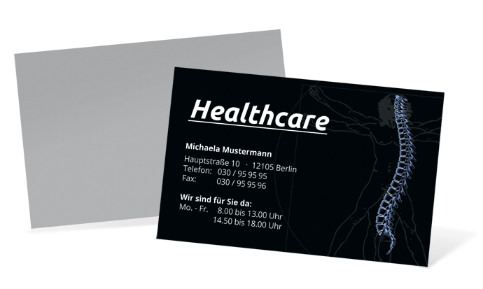 1212020149 Visitenkarte "Da Vinci" Landscape Visitenkarte "Da Vinci" Landscape