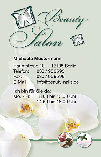 1212010109 Visitenkarte "Sommerwind" Visitenkarte "Sommerwind"