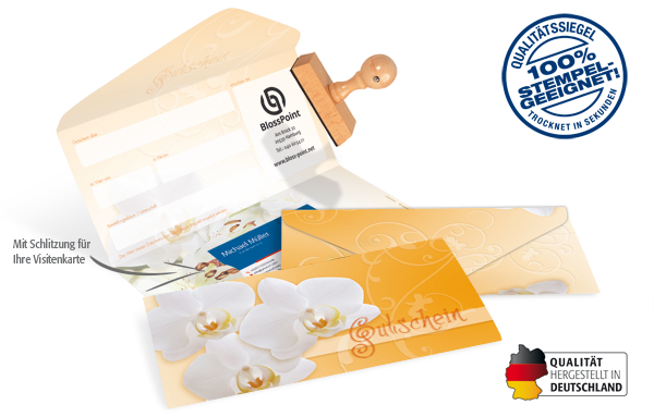 Gutscheinkarte Classic "Orchideen" Gutscheinkarte Classic "Orchideen"