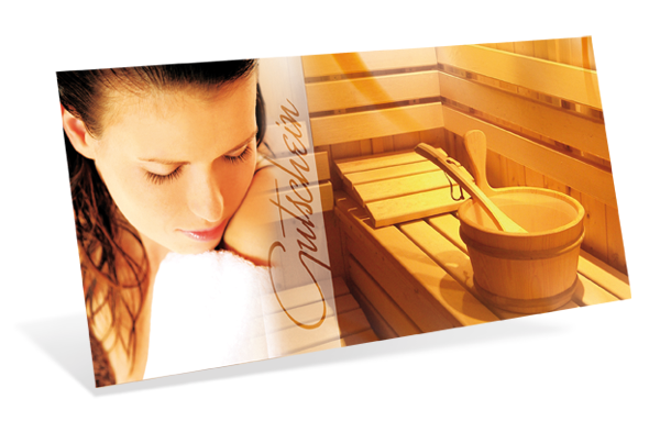 1209010161 Gutscheinkarte Classic "Aufguss" Gutscheinkarte Classic "Aufguss"