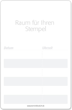 Terminkarte "Da Vinci" Terminkarte "Da Vinci"