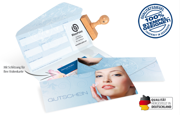 Gutscheinkarte Classic "junge Haut" Gutscheinkarte Classic "junge Haut"