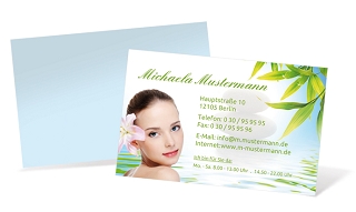 1212020242 Visitenkarte "Meerjungfrau" Landscape Visitenkarte "Meerjungfrau" Landscape