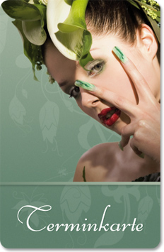 1204010145 Terminkarte "exotic beauty" Terminkarte "exotic beauty"