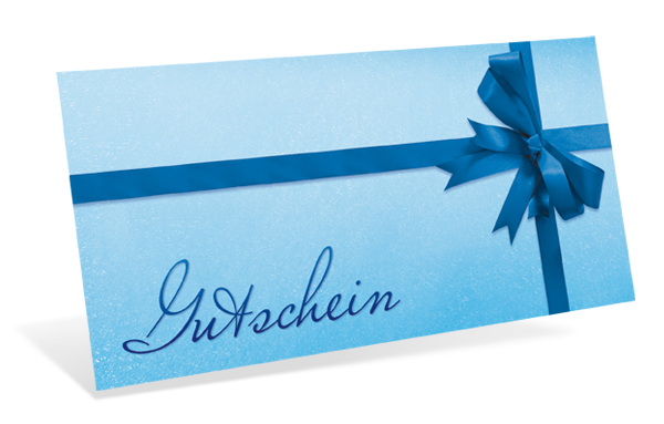 1209010183 Gutscheinkarte Classic "blue surprise" Gutscheinkarte Classic "blue surprise"