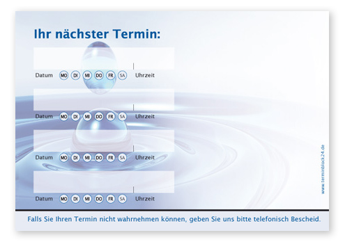 Terminzettel "Philosophie" - 4 Termine mit Wochentagen Terminzettel "Philosophie" - 4 Termine mit Wochentagen