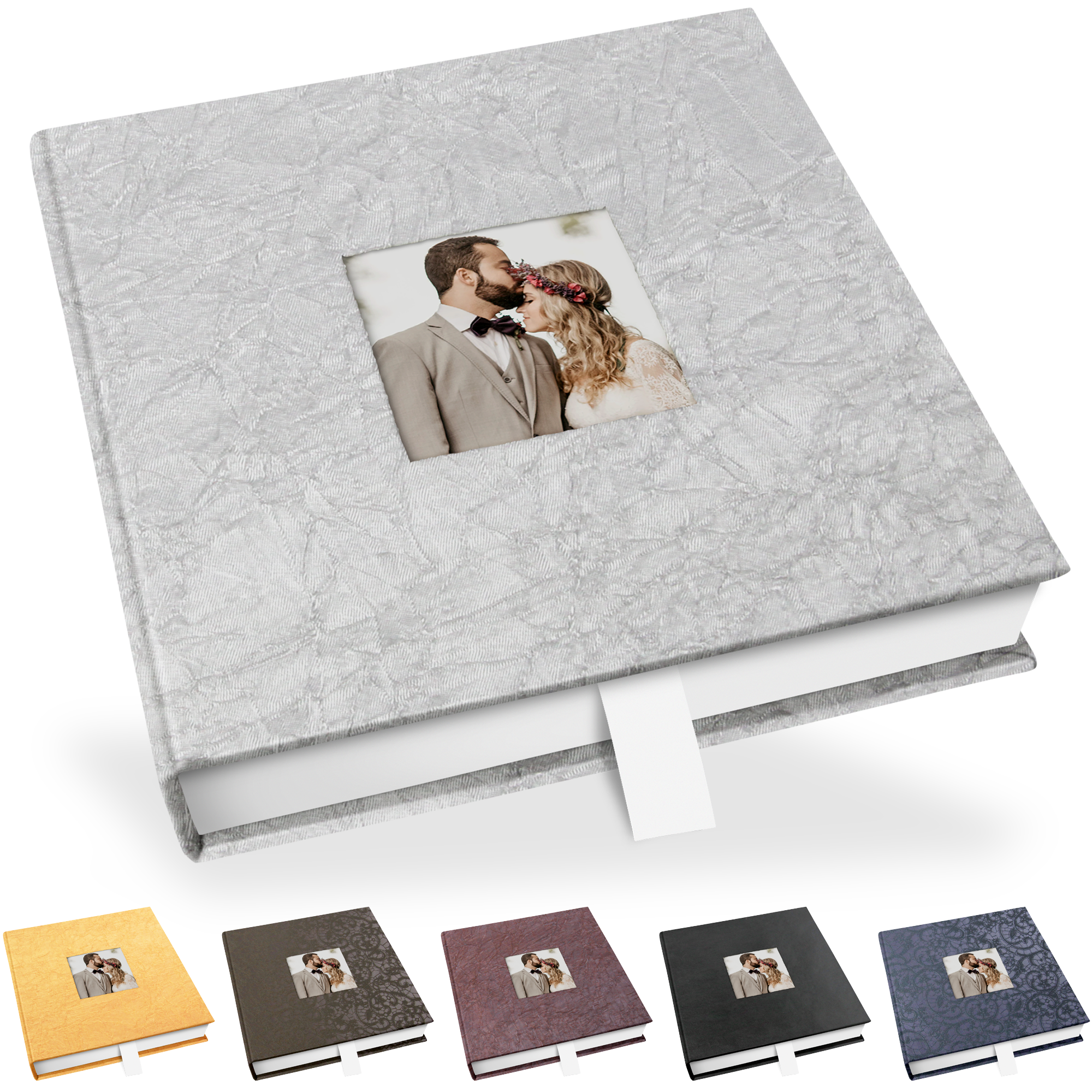 SCHD-IW-16x16 Klappschachtel 17 x 17 cm, mit Bildausschnitt, Innenschachtel weiß Klappschachtel 17 x 17 cm, mit Bildausschnitt, Innenschachtel weiß