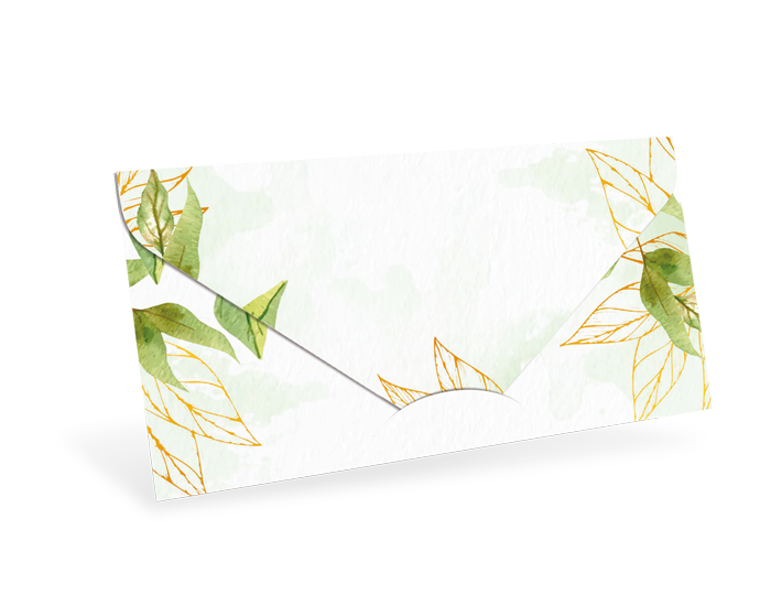 Gutscheinkarte Classic "Leaves" individuell Gutscheinkarte Classic "Leaves" individuell