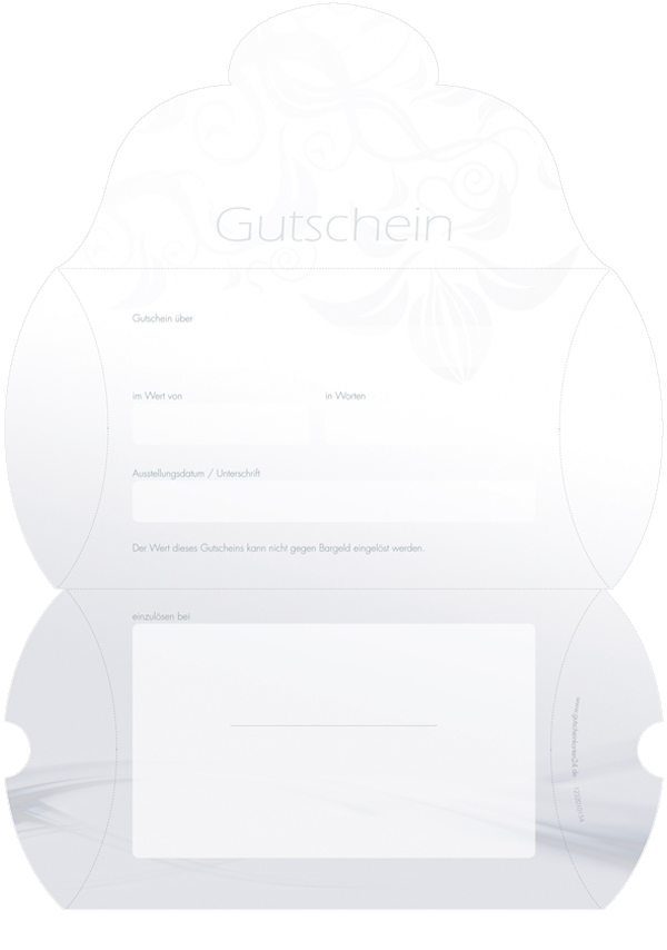 Gutscheinkarte Etui "Dinner" Gutscheinkarte Etui "Dinner"