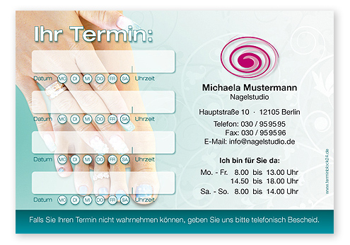 1214010450 Terminzettel "Gefühle" - 4 Termine mit Wochentagen Terminzettel "Gefühle" - 4 Termine mit Wochentagen