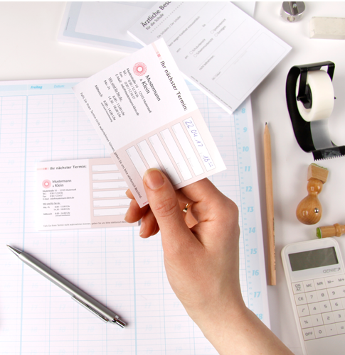 Eine werbewirksame Gedankenstütze Eine werbewirksame Gedankenstütze