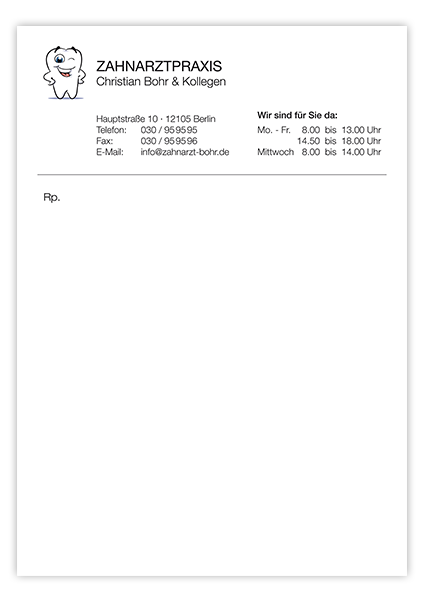 1225010612 Privatrezept Classic mit Eindruck Privatrezept Classic mit Eindruck