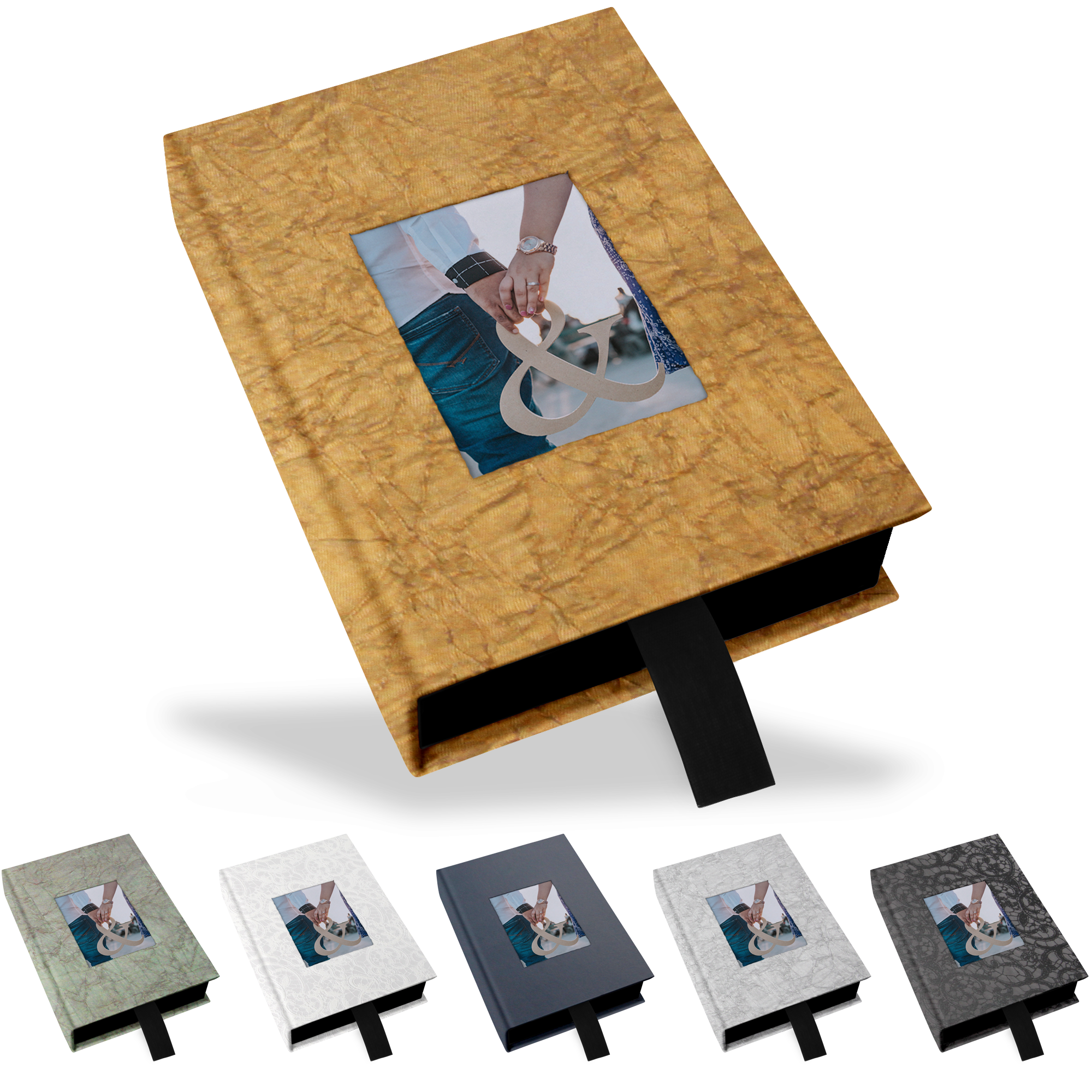 SCHD-IS-9x13 Klappschachtel 10 x 14 cm, mit Bildausschnitt, Innenschachtel schwarz Klappschachtel 10 x 14 cm, mit Bildausschnitt, Innenschachtel schwarz