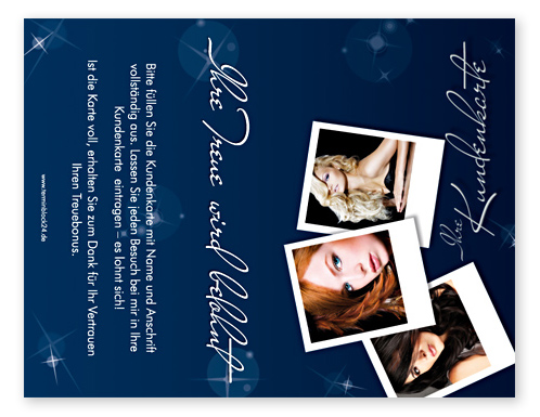 1206010172 Kundenkarte "Stars" Kundenkarte "Stars"