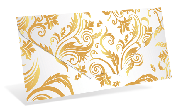 Gutscheinkarte Classic "brown ornament" Gutscheinkarte Classic "brown ornament"