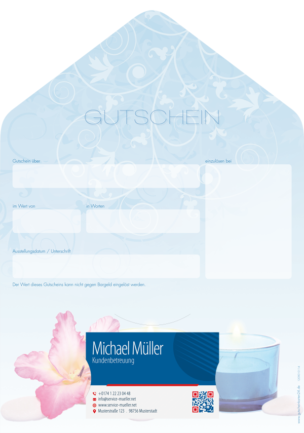 Gutscheinkarte Classic "junge Haut" Gutscheinkarte Classic "junge Haut"